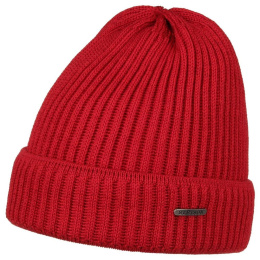 Parkman Red Knitted Beanie - Stetson