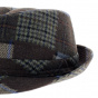chapeau homme trilby patchwork - boutique de chapeau