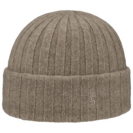 Brickell Beige Cashmere Beanie - Stetson