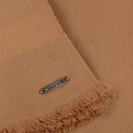 La Foly Beige Wool Scarf - Stetson