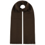 La Foly Brown Wool Scarf - Stetson