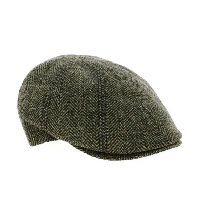 Brown Harris Tweed Brooker duck bill cap - ref 20766