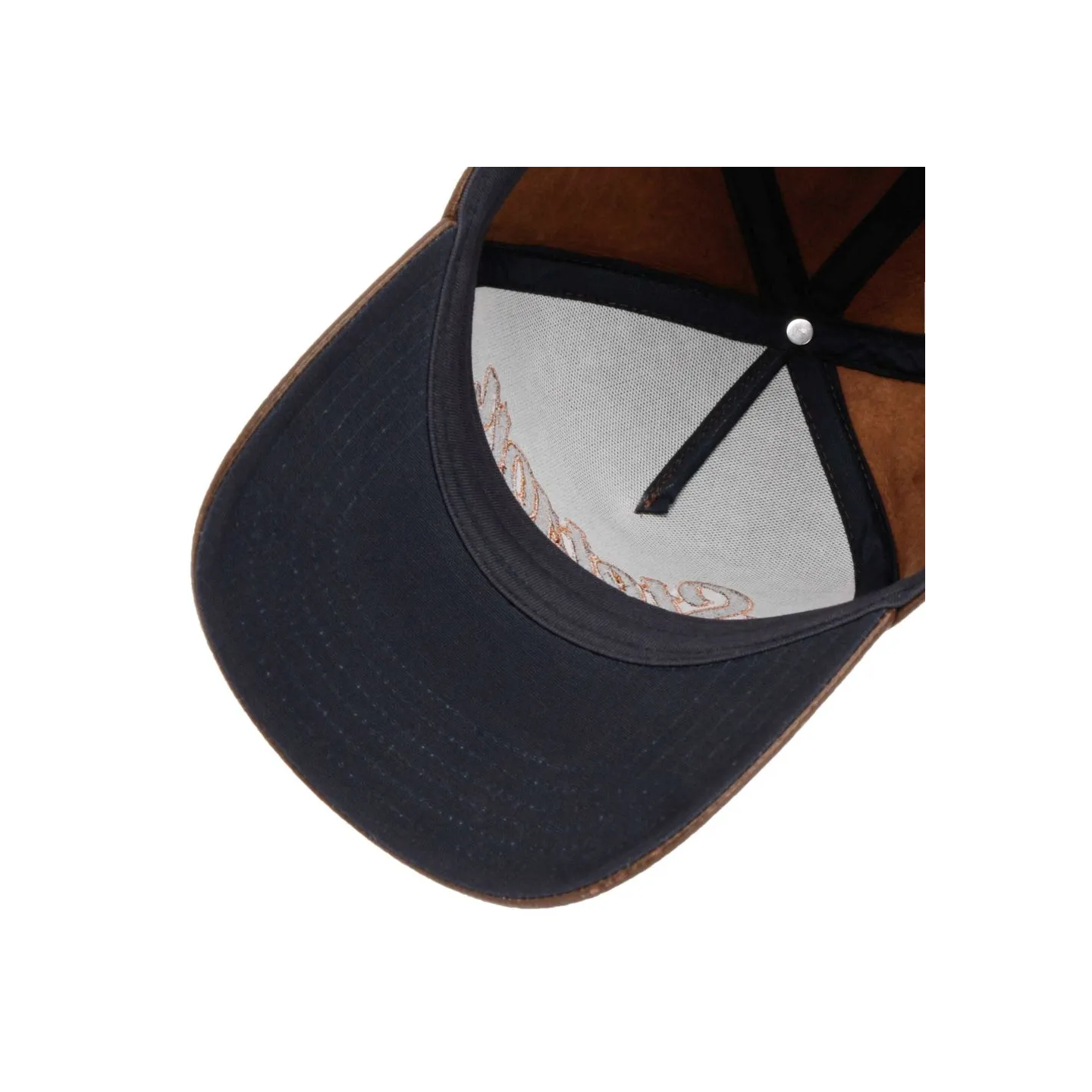 Stetson St James's Leather Trucker Cap - Brown, reference 20771chapellerie traclet