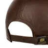 Stetson St James's Leather Trucker Cap - Brown, reference 20771chapellerie traclet