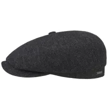 Casquette Hatteras Woolrich Anthracite - Stetson  Reference : 20772| Chapellerie Traclet
