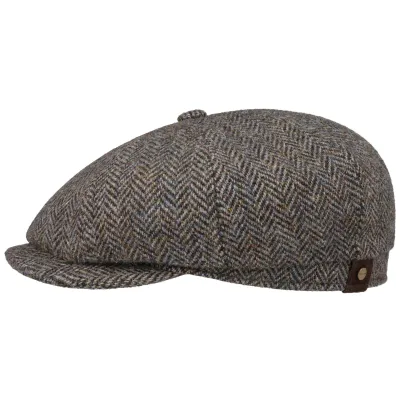 Casquette Hatteras Herringbone Harris Tweed - Stetson Reference : 20774| Chapellerie Traclet