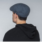 Brown Navy Flat Cap - Bailey
