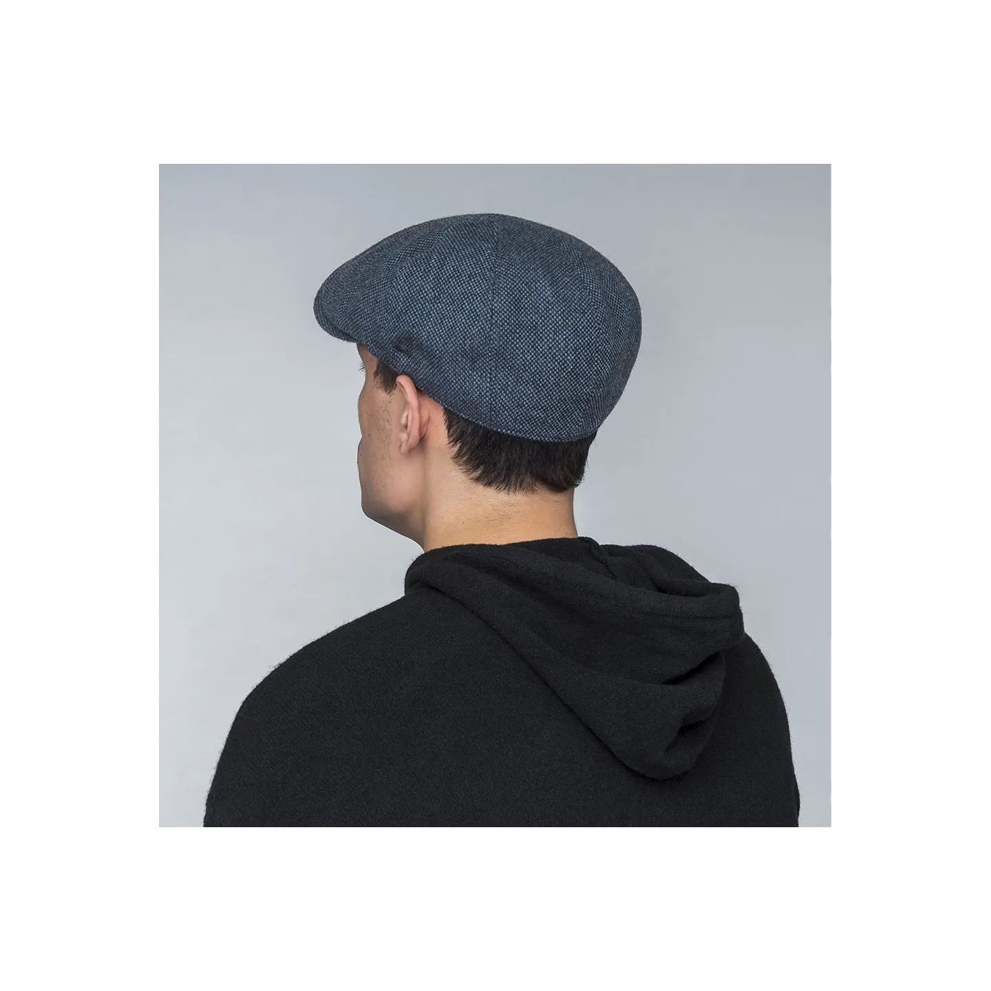 Brown Navy Flat Cap - Bailey Reference: 20779| Traclet Hatmakers