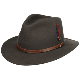 Bankside Olive Woolfelt Traveller Hat - Stetson