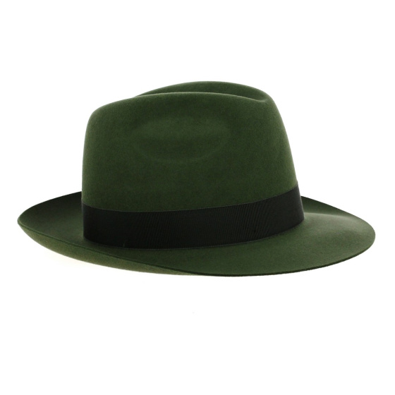 Borsalino Marengo Green Fedora Hat Borsalino Marengo Green Fedora Hat