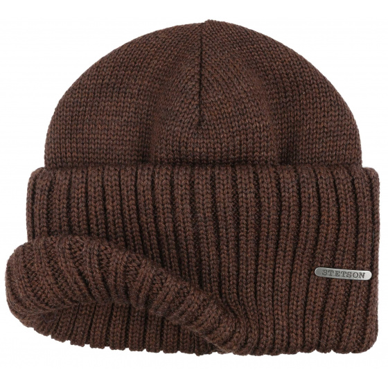 Northport Wool Beanie Beige - Stetson