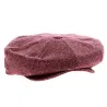 Casquette irlandaise chevron rose