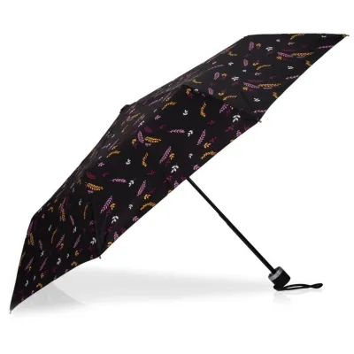 Parapluie 3 Sections Epis de Blé Ouverture Manuelle - Isotoner