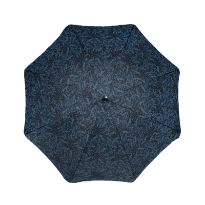 Parapluie 3 Sections Dentelle Verte Ouverture Manuelle - Isotoner réf 20737 chapellerie traclet
