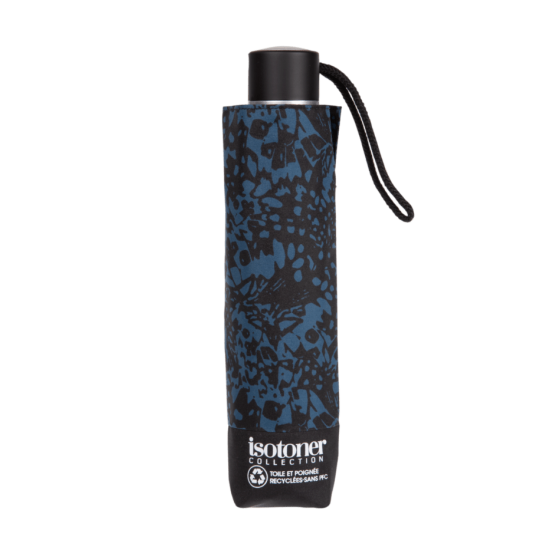 3 Section Green Lace Umbrella Manual Opening - Isotoner