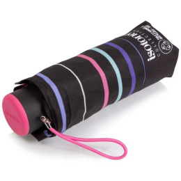 Mini Ultra Slim Umbrella Pastel Stripes - Isotoner