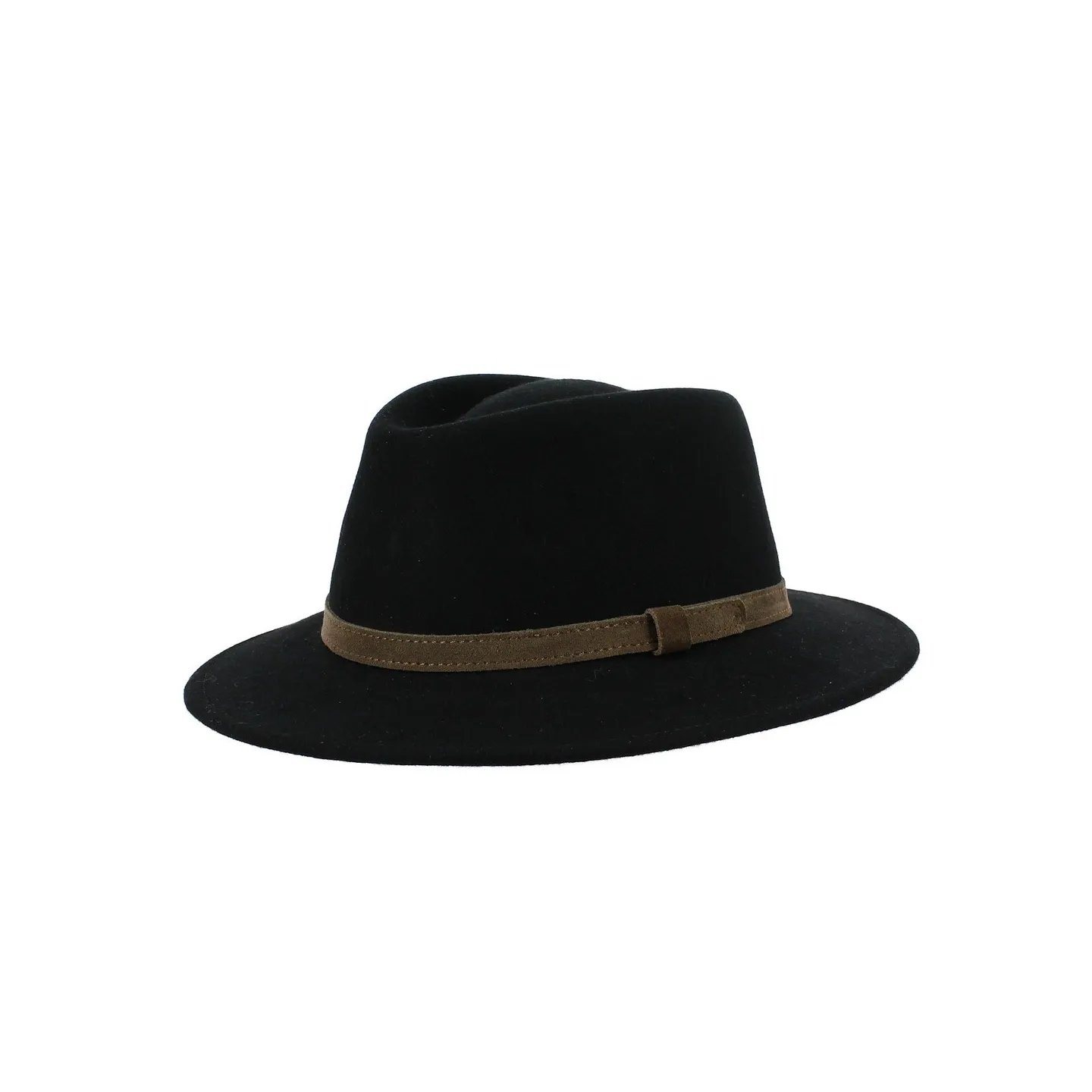 Chapeau traveller biscoe feutre laine made in France - Traclet