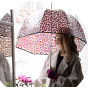 Transparent Leopard Bell Umbrella - Isotoner