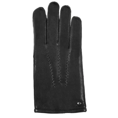 Men's Leather Gloves with Micro Fur Lining - Isotoner Reference: 20852| Traclet Hat Shop