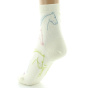 Women's Combed Wool Multicolored Patchwork Socks - Perrin