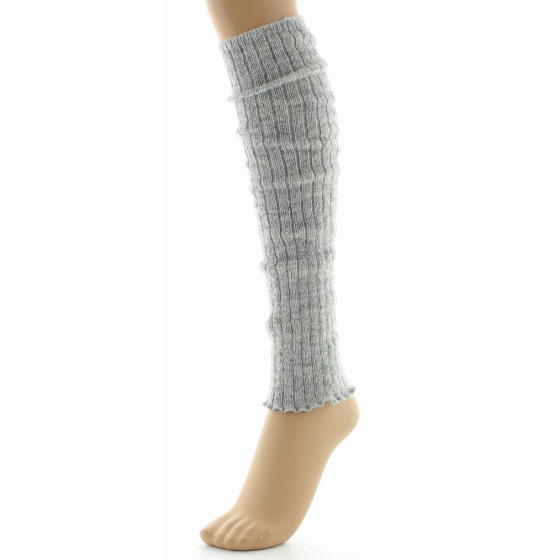 Women's Light Grey Gaiters Made in France - Perrin