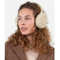 Magpy Faux Fur Earmuffs in Beige - Barts