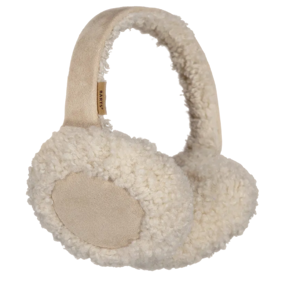 Magpy Beige Faux Fur Earmuffs - Barts