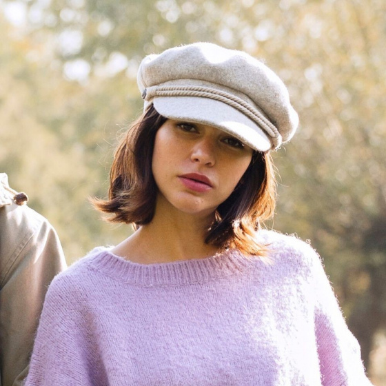 Casquette Marin Skipper laine beige - Bart