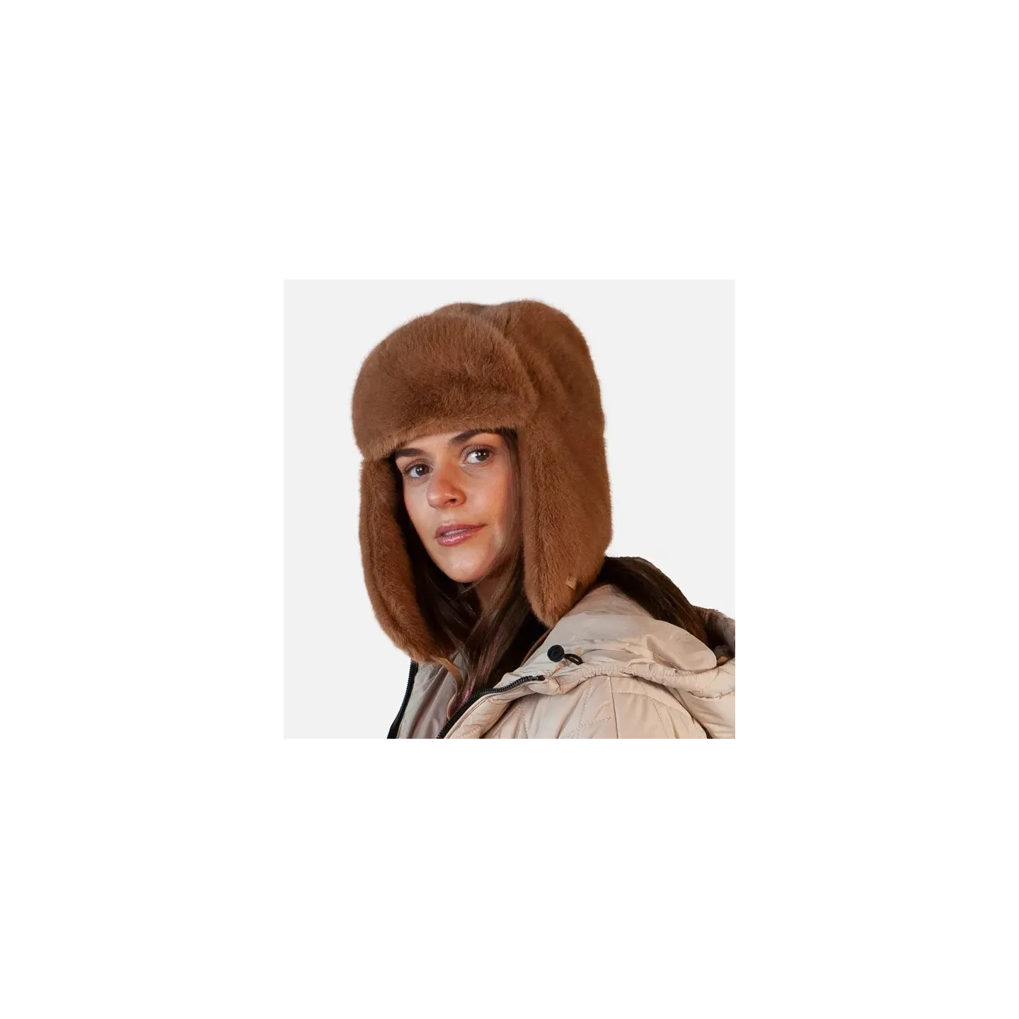 Brown Faux Fur Lucerne Ushanka - Barts  Reference: 20871| Chapellerie Traclet