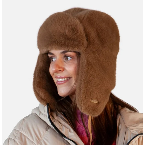 Chapka Lucerne Fausse Fourrure Marron - Barts