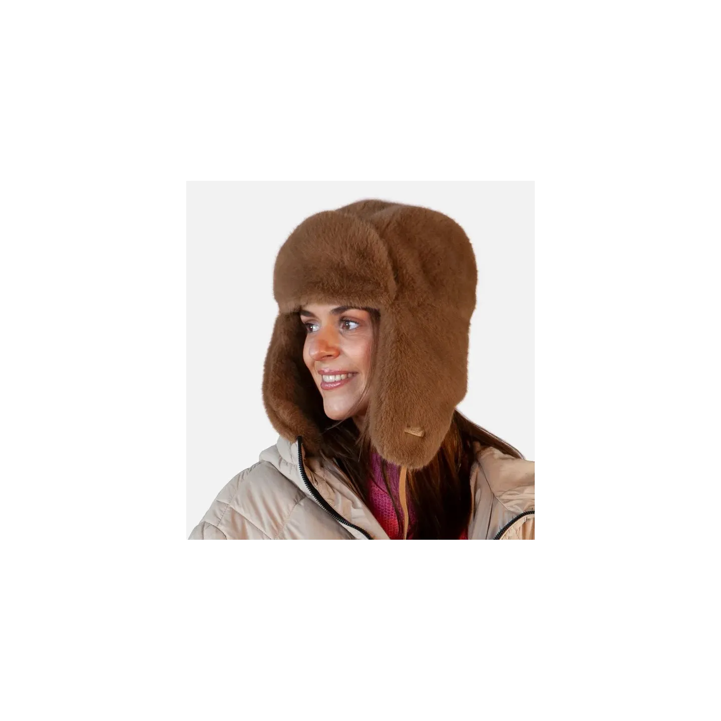 Brown Faux Fur Lucerne Ushanka - Barts  Reference: 20871| Chapellerie Traclet