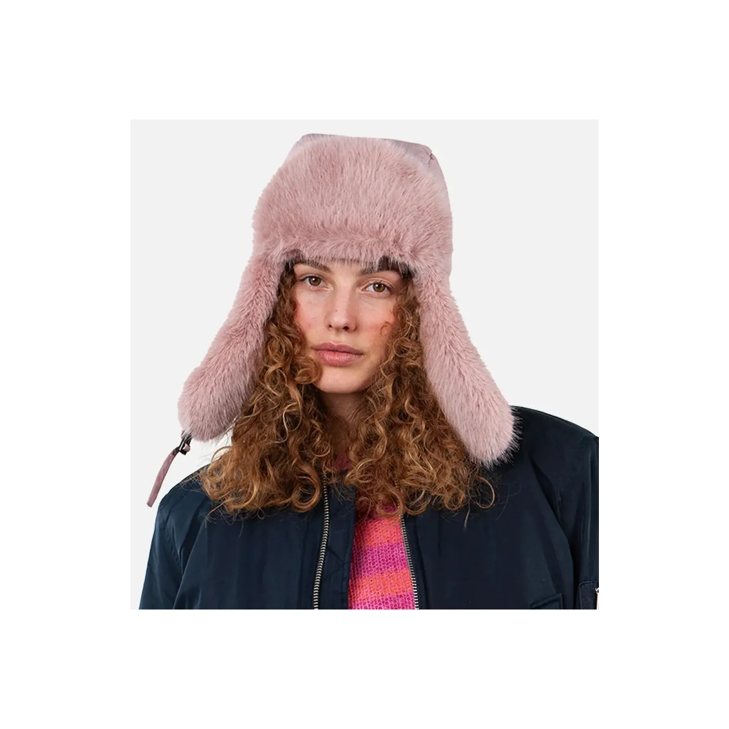 Pink Hawka Bomber Trapper Hat - Barts Reference: 20874 | Traclet Hat Shop