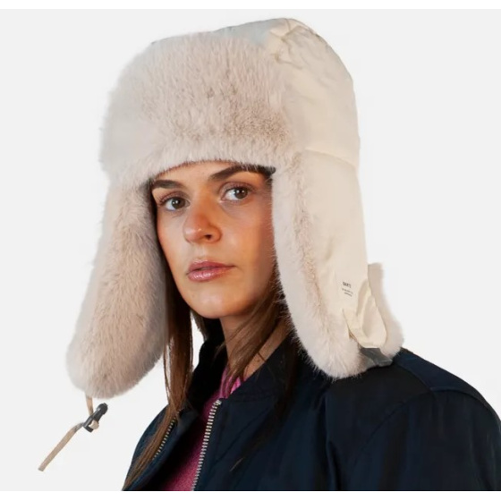 Hawka Bomber Cream Trapper Hat - Barts