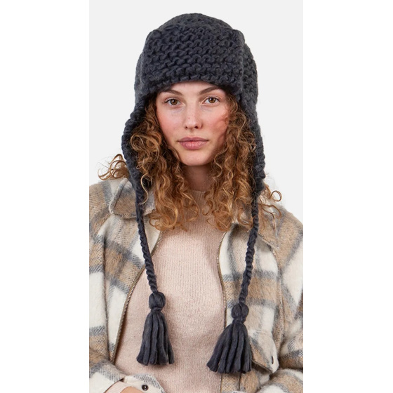 Chapka Brubru Bomber En Crochet Anthracite - Barts
