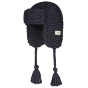 Brubru Bomber Cream Crochet Ushanka Hat - Barts
