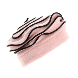 Light pink Jaipur polar beret