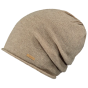 Oversized Romeo Cashmere Beanie Beige - Barts