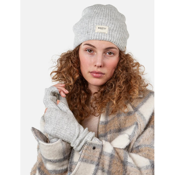 Gray Darty Fingerless Mittens - Barts