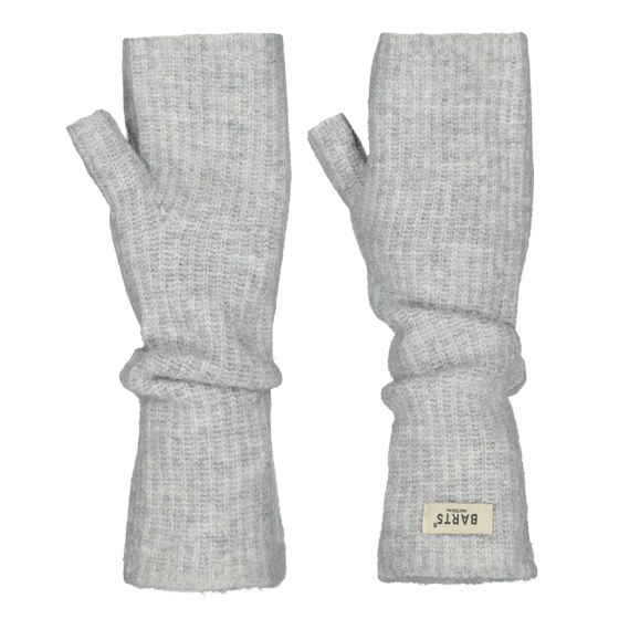 Gray Darty Fingerless Mittens - Barts