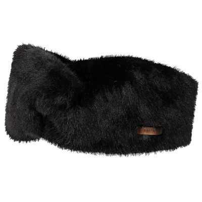 Breanne Black Faux Fur Headband - Barts   Reference: 20911| Traclet Hat Shop