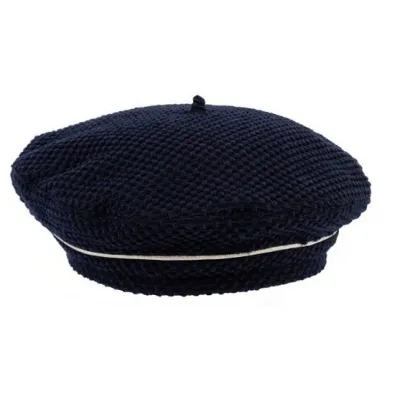 Women's Dark Navy Beret - Mtm Reference: 20931| Chapellerie Traclet