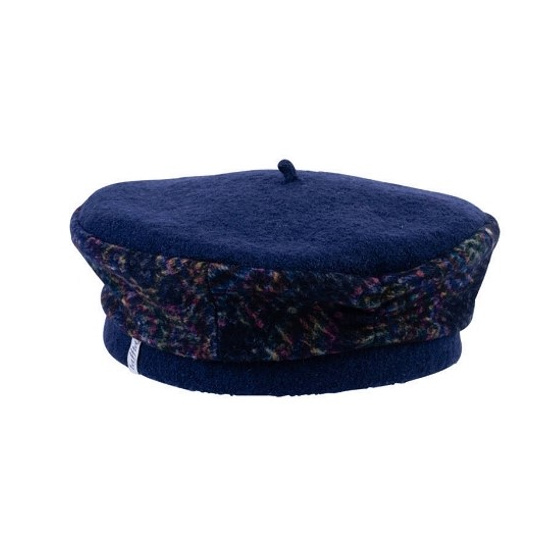 Women's Editte Navy Beret - Traclet