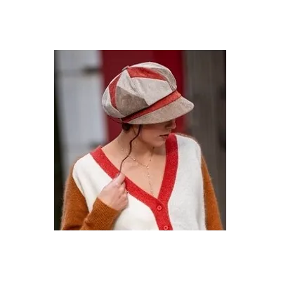 Casquette Gavroche Meli Patchwork - Traclet