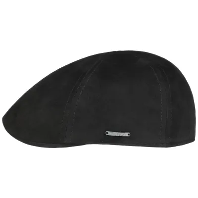 Casquette Bec de Canard Allen Cuir Noire - stetson Reference : 20939| Chapellerie Traclet