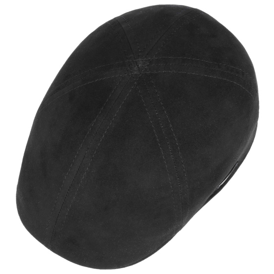Casquette Bec de Canard Allen Cuir Noire - Stetson Casquette Bec de Canard Allen Cuir Noire - Stetson