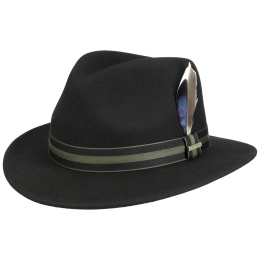 Stetson Hastings Traveller Hat Black Felt