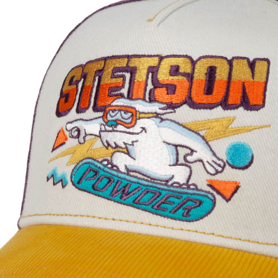 Casquette Baseball Trucker Powder - Stetson Casquette Baseball Trucker Powder - Stetson