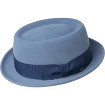 Blue Caramel Porkpie Hat Darron - Bailey Reference: 20953| Traclet Hat Shop