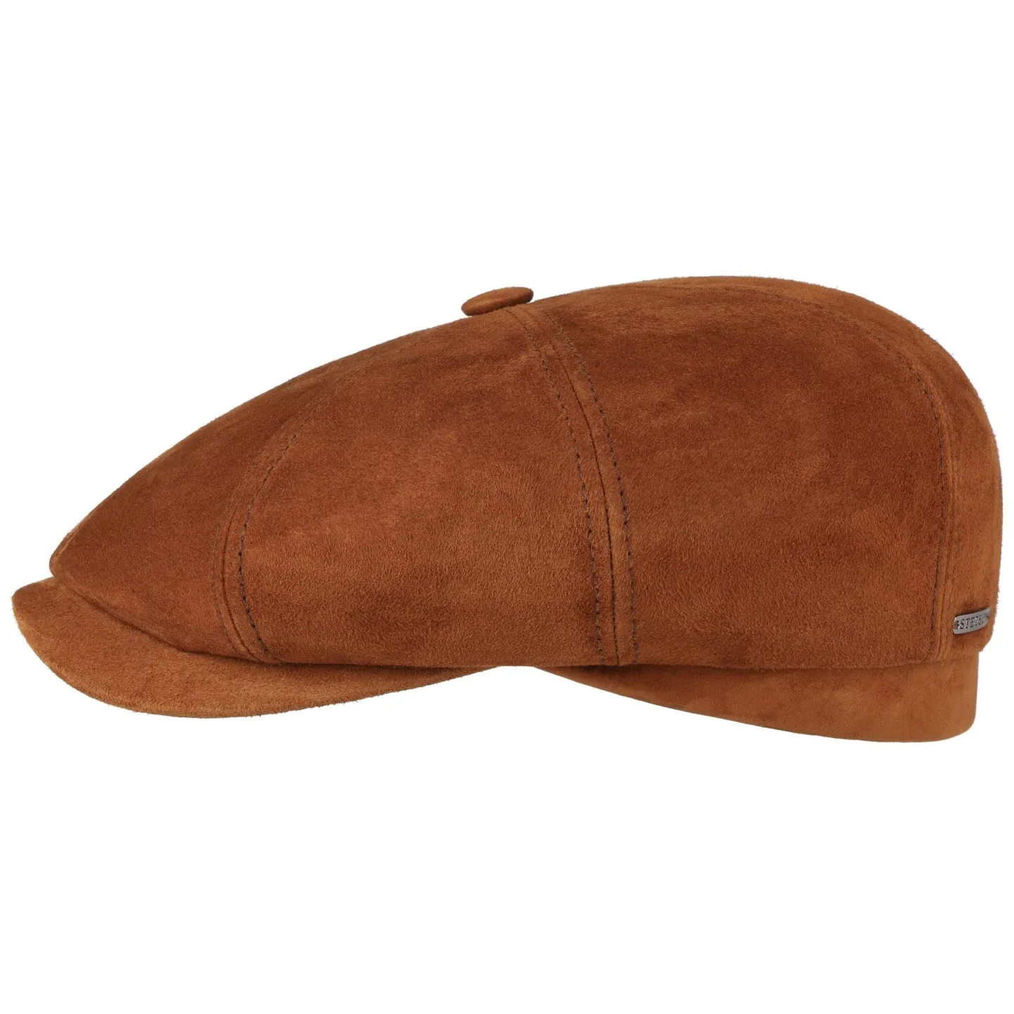 Casquette Hatteras Mansfield Cuir Cognac - Stetson