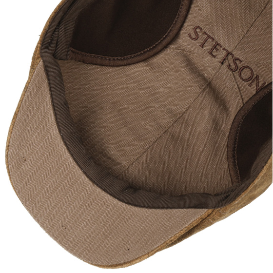 Casquette York Bec De Canard cache-oreilles Cuir - Stetson Casquette York Bec De Canard cache-oreilles Cuir - Stetson